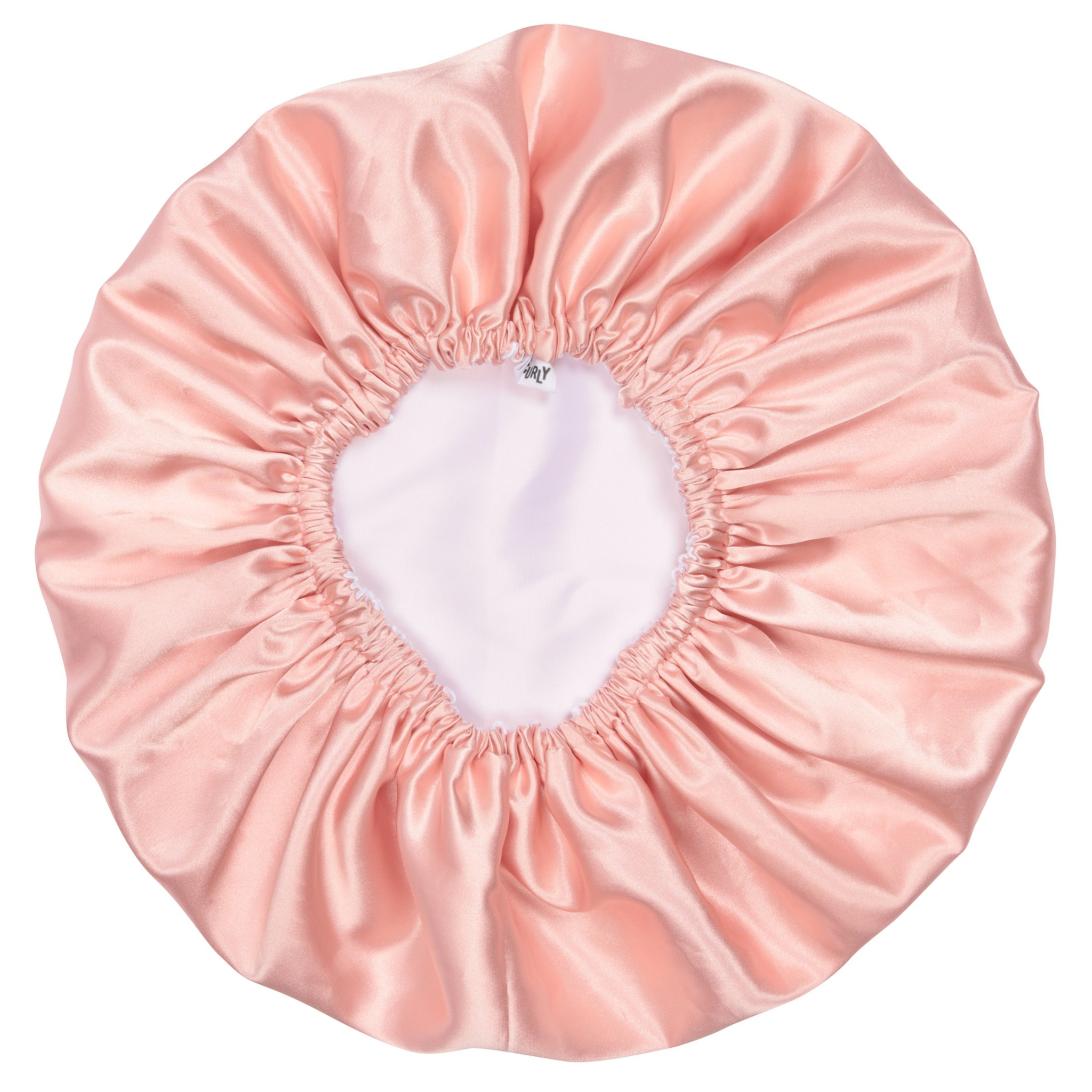 Pink Satin Bonnet