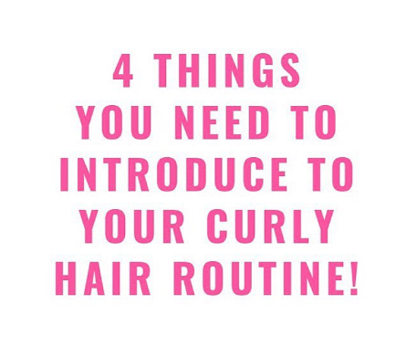 4 Things To Introduce To Your Curly Hair Routine This Year!