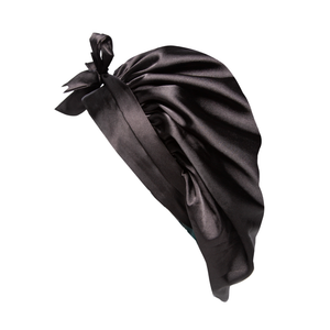 Reversible Satin Tie Bonnet for Curly Hair | Silky Soft Double Layered Satin