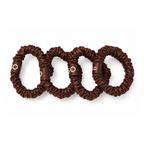 Slim Satin Scrunchies (Pack of 4)