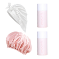 Satin-Tie Bonnet & Reversible Bonnet Bundle