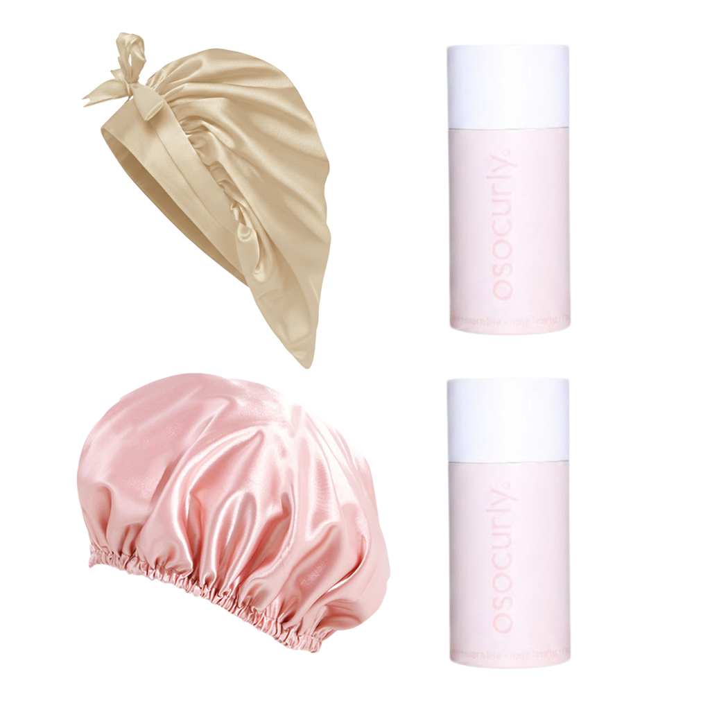 Satin-Tie Bonnet & Reversible Bonnet Bundle