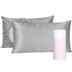 Reversible Satin Pillowcase for Curly Hair | Silky Soft Double Layered Satin