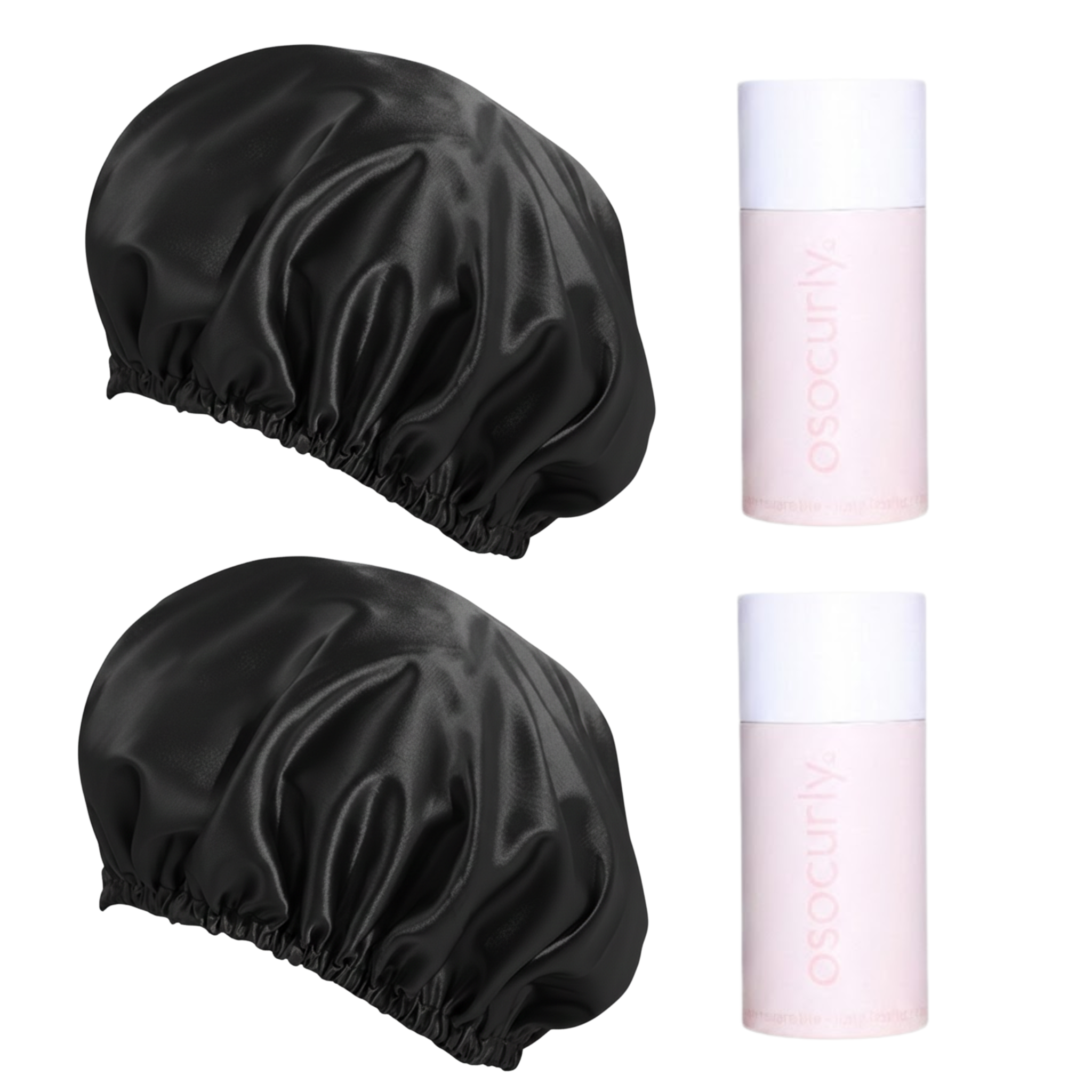 x2 Reversible Satin Bonnet Bundle