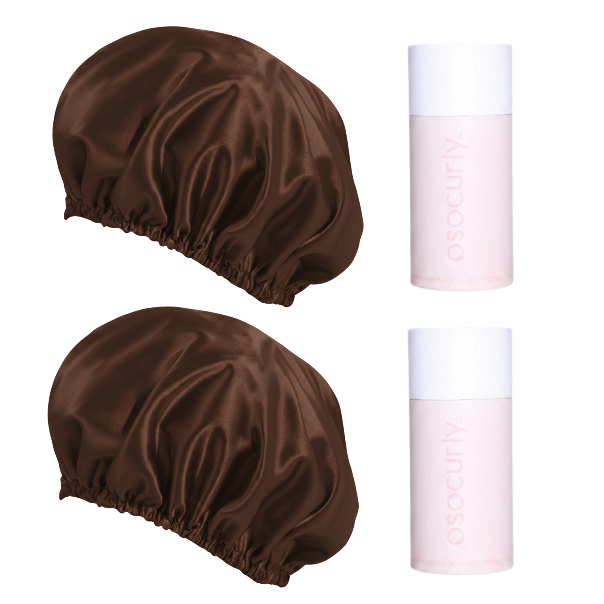 x2 Reversible Satin Bonnet Bundle