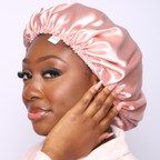 Reversible Satin Bonnet for Curly Hair | Silky Soft Double Layered Satin