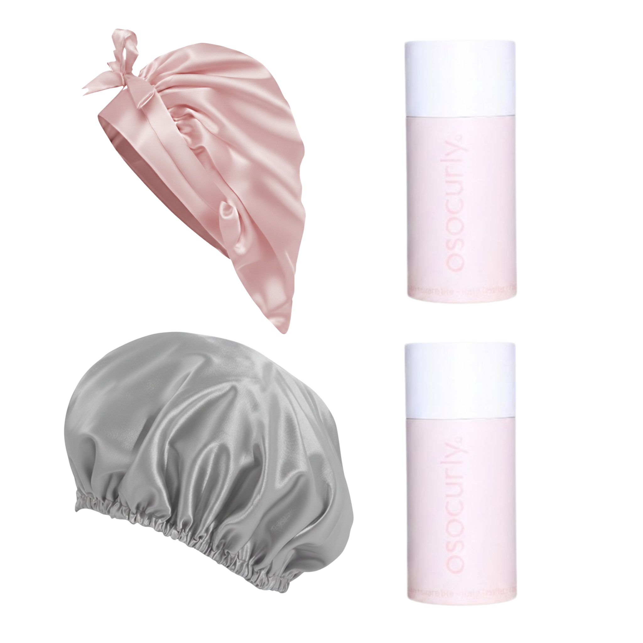 Satin-Tie Bonnet & Reversible Bonnet Bundle