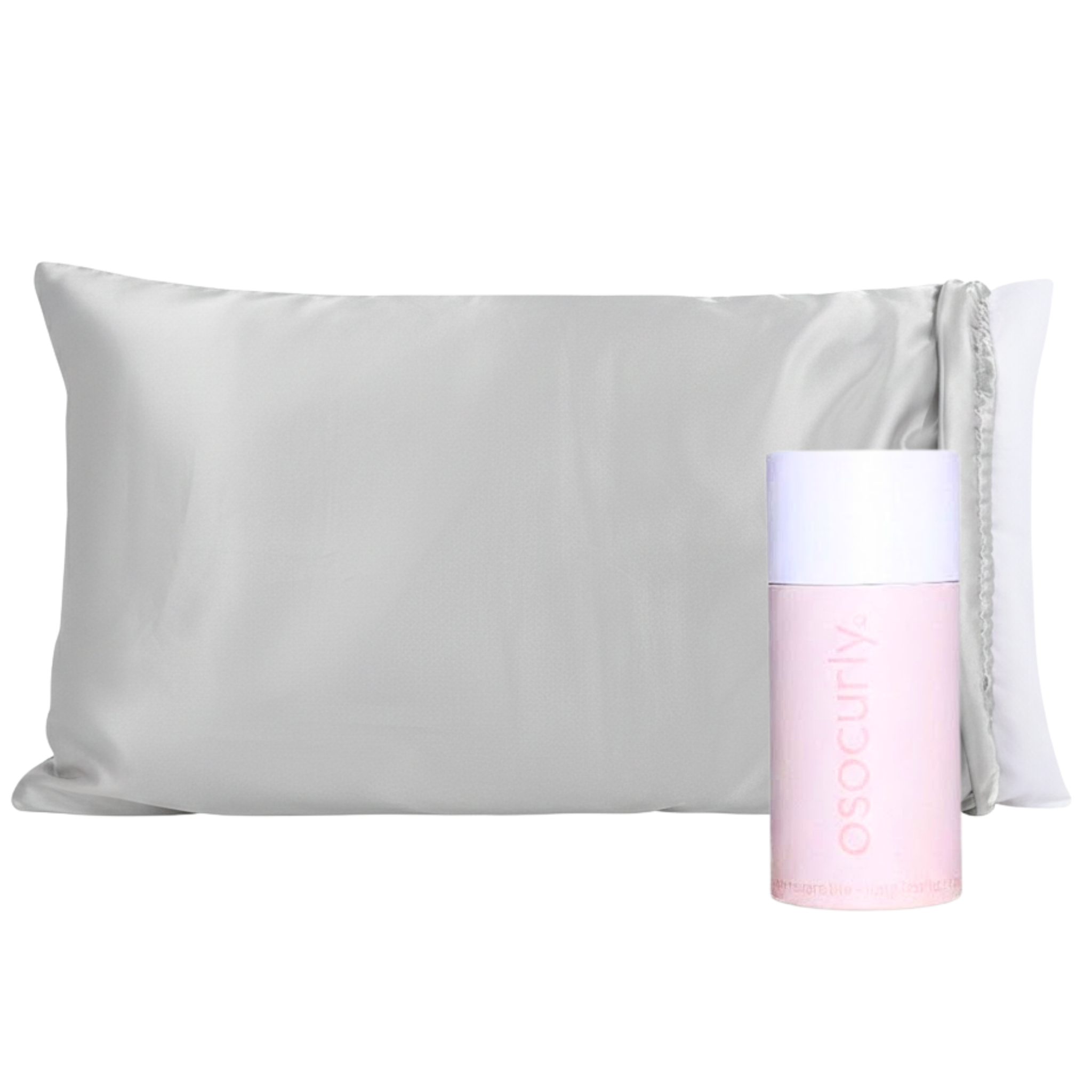 2-in-1 Satin Pillowcase Bonnet® for Curly Hair | Silky Soft Double Layered Satin