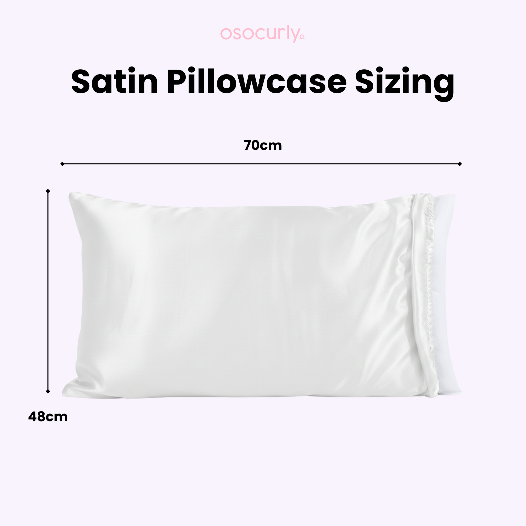 2-in-1 Satin Pillowcase Bonnet® for Curly Hair | Silky Soft Double Layered Satin