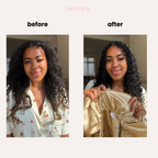 2-in-1 Satin Pillowcase Bonnet® for Curly Hair | Silky Soft Double Layered Satin