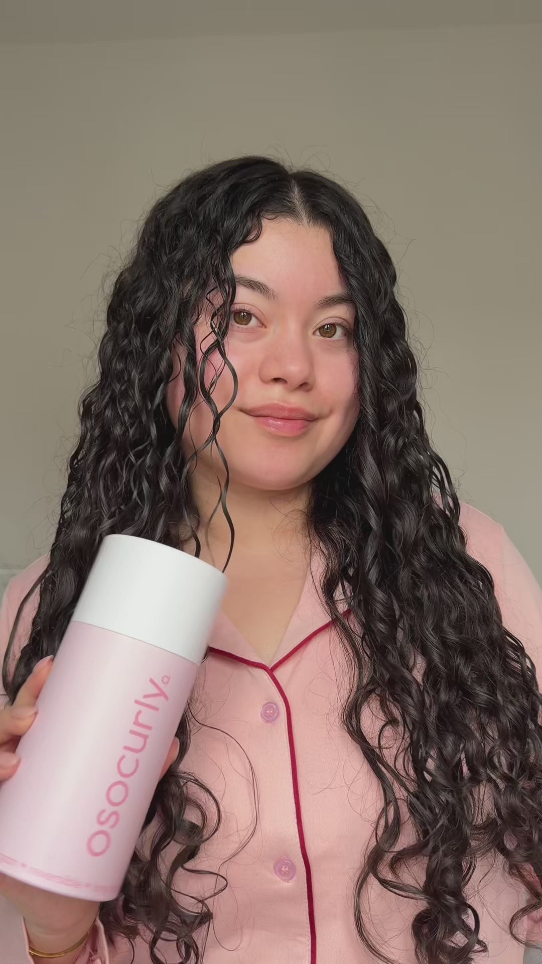 osocurly reversible satin pillowcase curly